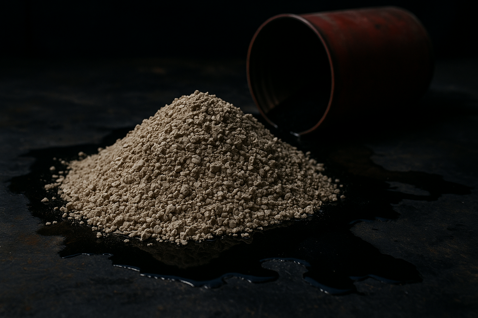 Zeolite for Onsite Chemical Spill Absorption
